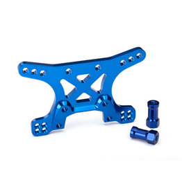 TRAXXAS TRA6440 SHOCK TOWER, FRONT, 7075-T6 ALUMINUM (BLUE-ANODIZED)