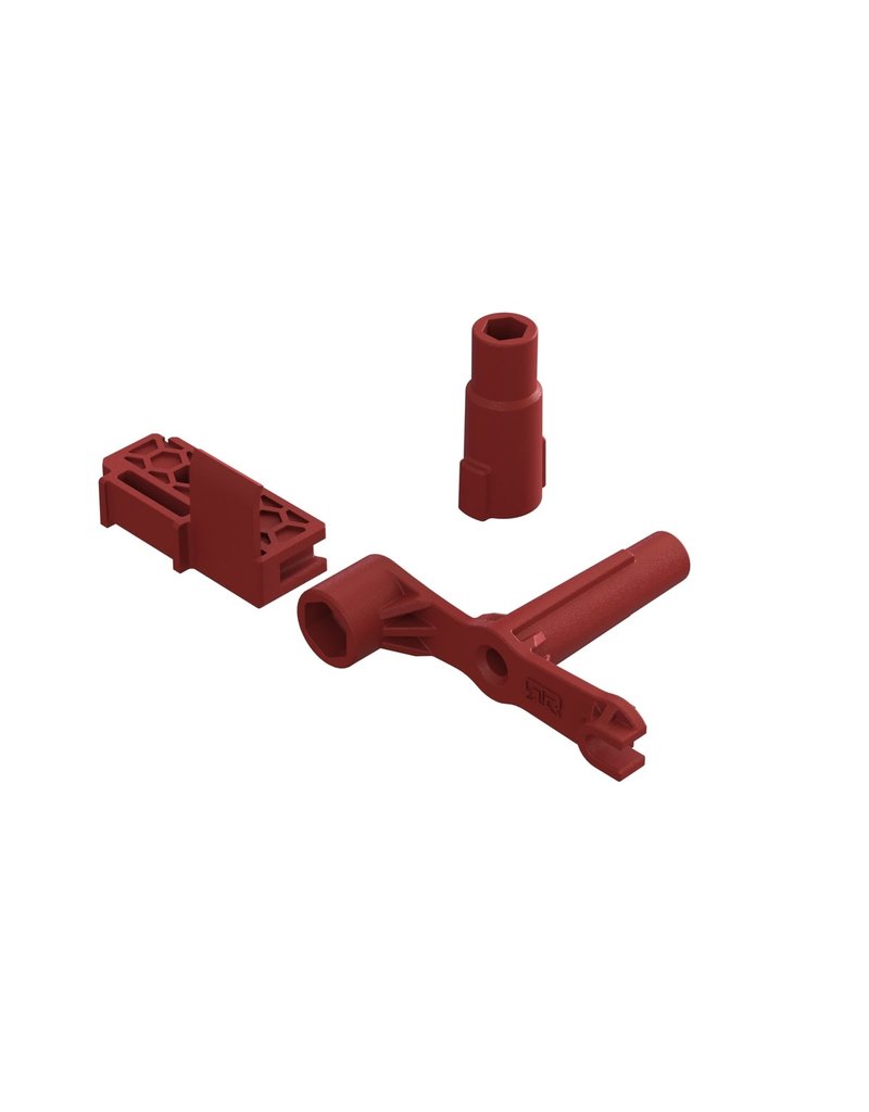 ARRMA AR320411 CHASSIS SPINE BLOCK/MULTI-TOOL 4X4