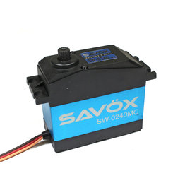 SAVOX SAVSW0240MG WATERPROOF 5TH SCALE DIGITAL SERVO .15/486 HIGH VOLTAGE