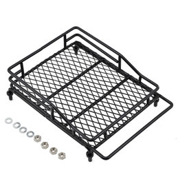 YEAH RACING YEA-YA-0403 1/10 CRAWLER SCALE METAL MESH ROOF RACK LUGGAGE TRAY (14X10X3.5CM)