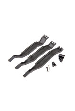 TRAXXAS TRA6726X BATTERY HOLD-DOWN (3)/ BATTERY CLIP/ HOLD-DOWN POST/ SCREW PIN/ PIVOT POST SCREW