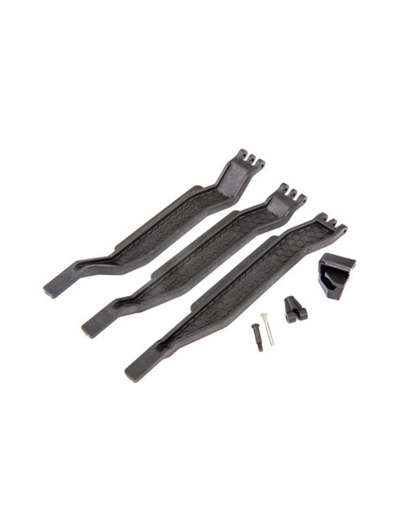TRAXXAS TRA6726X BATTERY HOLD-DOWN (3)/ BATTERY CLIP/ HOLD-DOWN POST/ SCREW PIN/ PIVOT POST SCREW