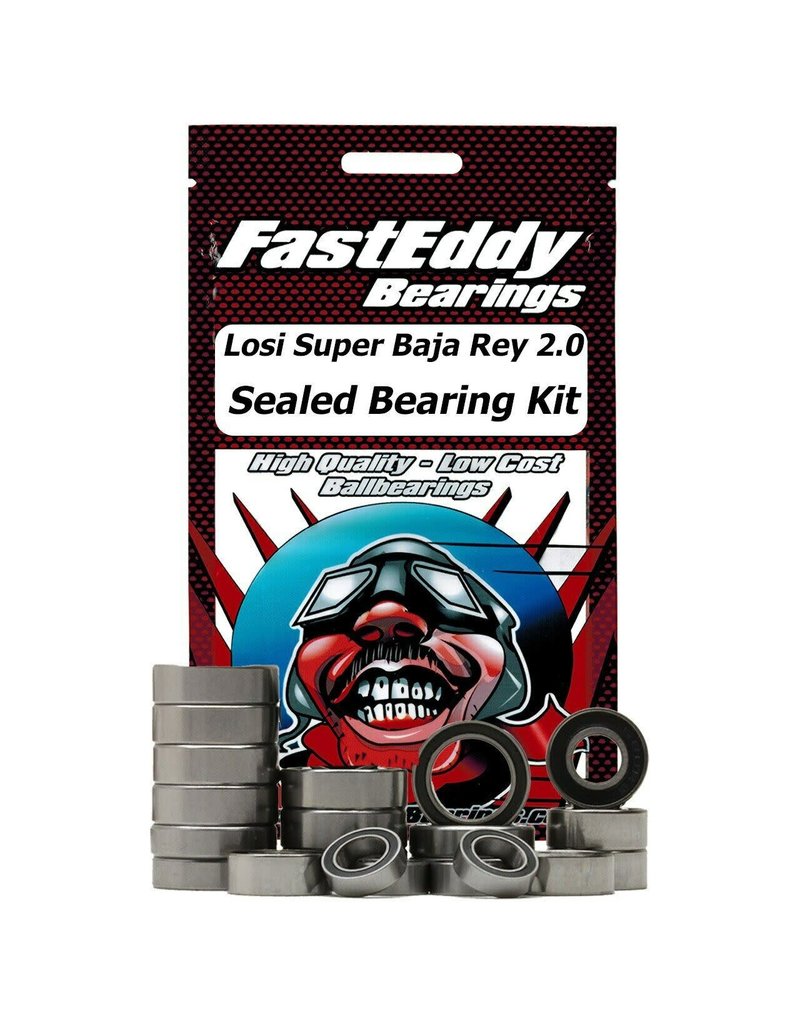 FAST EDDY BEARINGS FED LOSI SUPER BAJA REY 2.0 SEALED BEARING KIT