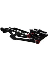 HOT RACING HRAAON40M01 ALUMINUM HD WING MOUNT FOR ARRMA 6S KRATON, TALION, TYPHON