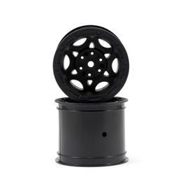 JCONCEPTS JCO3336B REAR TENSE, BLACK WHEEL: RUSTLER, STAMPEDE