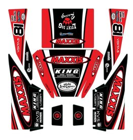 KRAKEN RC DDMKV8887 VEKTA.5 MAXXIS LEVI SHIRLEY LIVERY VINYL WRAPS