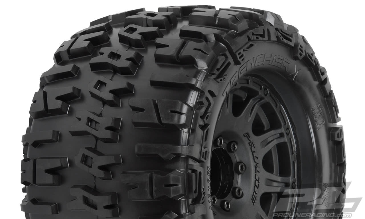 PRO118410 TRENCHER X 3.8" MTD RAID 8X32 17MM MT F/R