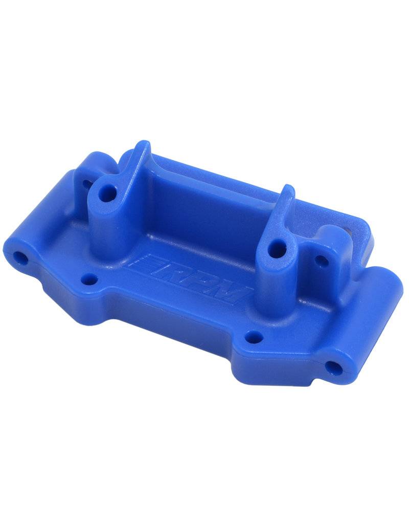 RPM RC PRODUCTS RPM73755 TRAXXAS 2WD FRONT BULKHEAD: BLUE