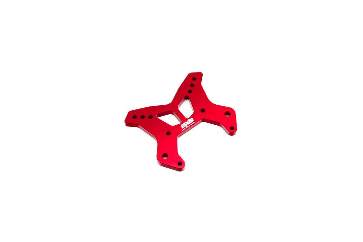ARA320576 FRONT SHOCK TOWER CNC 7075 T6 ALUMINUM M RED