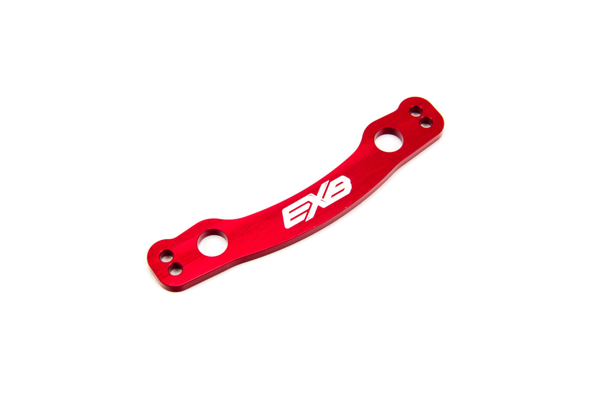 ARA340174 STEERING RACK CNC 7075 ALUMINUM RED
