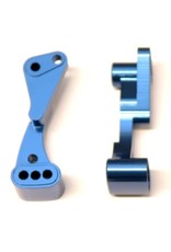 STRC SPTSTC71070B ALUMINUM WHEELIE BAR MOUNT FOR TEAM ASSOCIATED DR10: BLUE