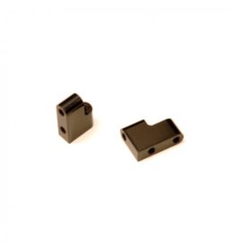 STRC SPTSTC91391SBK ALUMINUM STREERING SERVO MOUNT FOR TEAM ASSOCIATED DR10: BLACK
