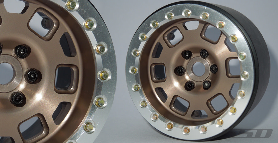 SSD00320 2.2 CONTENDER BEADLOCK WHEELS (BRONZE)