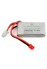 ORLANDOO HUNTERS OLHLS7401-B 2S LIPO 7.4V 260MAH 30C BATTERY: PH2.0 (USE W/D4L SYSTEM)
