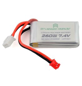 ORLANDOO HUNTERS OLHLS7401-B 2S LIPO 7.4V 260MAH 30C BATTERY: PH2.0 (USE W/D4L SYSTEM)