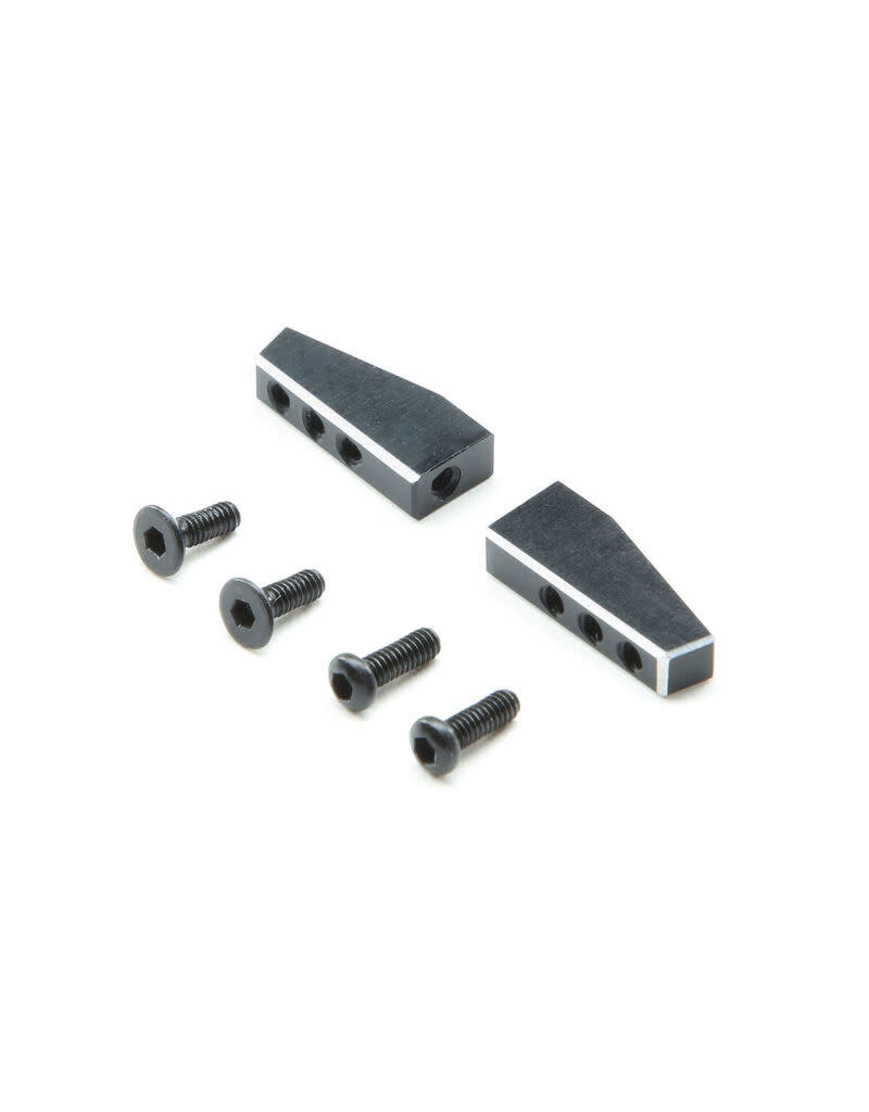 LOSI LOS311008 SERVO MOUNT SET, ALUMINUM: MINI-T 2.0