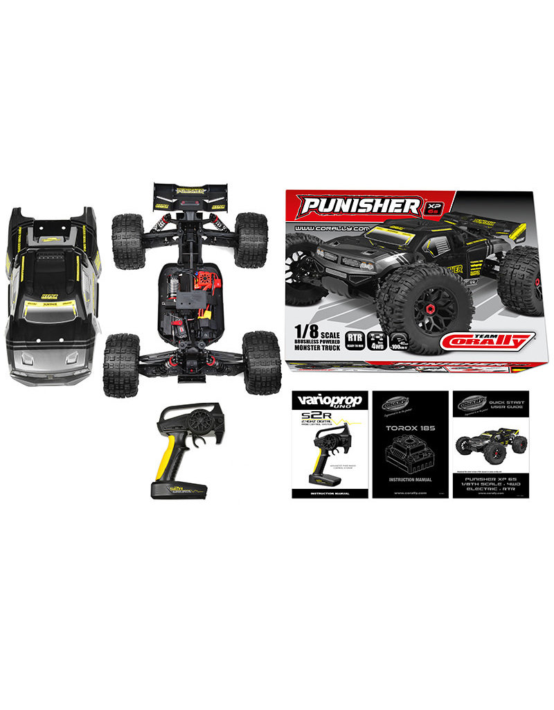 TEAM CORALLY COR00171 1/8 PUNISHER XP 6S RTR