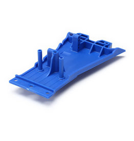 TRAXXAS TRA5831A LOWER CHASSIS, LOW CG (BLUE)