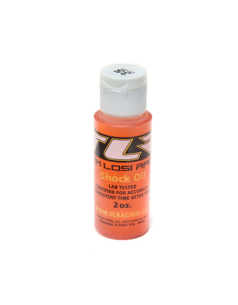 TLR TLR74008 SILICONE SHOCK OIL, 35WT, 420CST, 2OZ