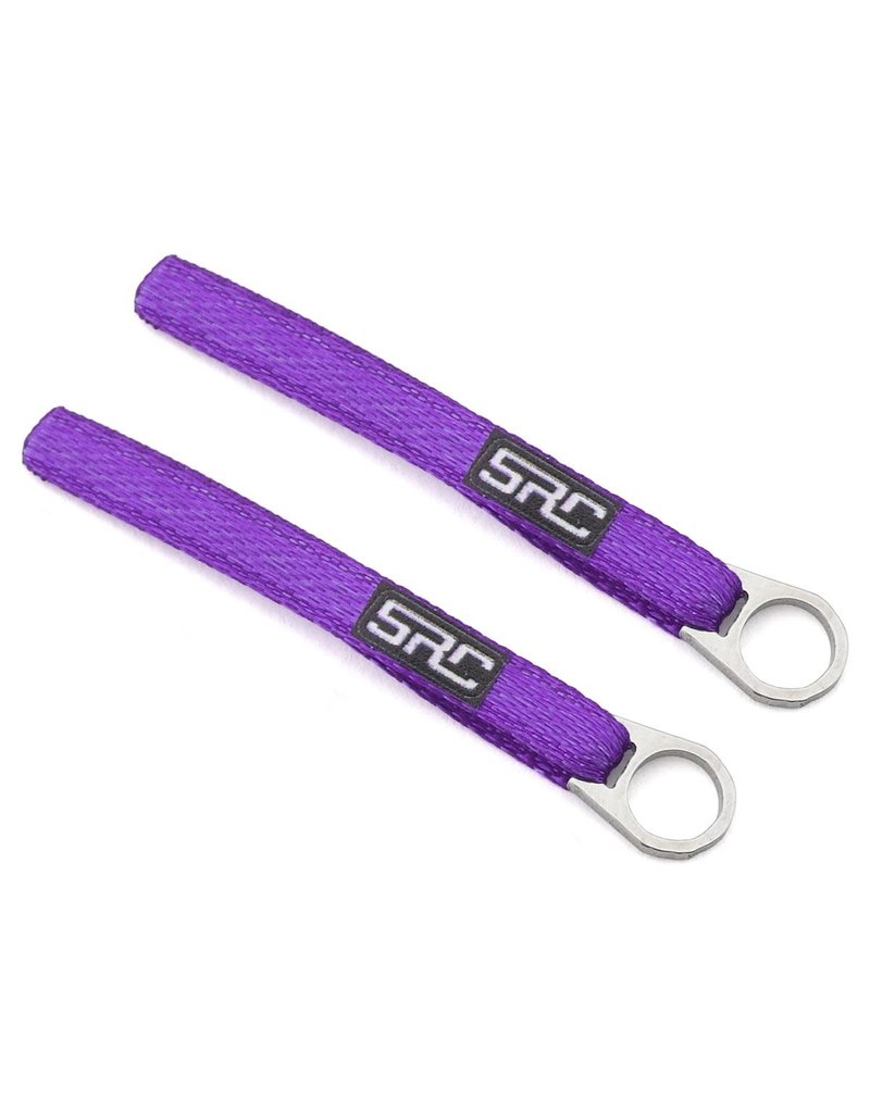 SIDEWAYS RC SDW-TSL-STEELRING-PU SCALE DRIFT NYLON TOW SLING W/STEEL RING (PURPLE) (2)