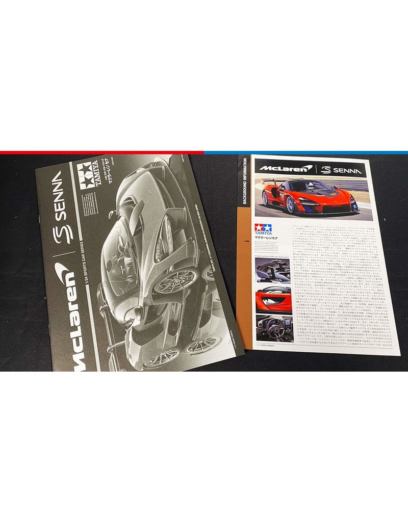 TAMIYA TAM24355 1/24 MCLAREN SENNA PLASTIC MODEL KIT