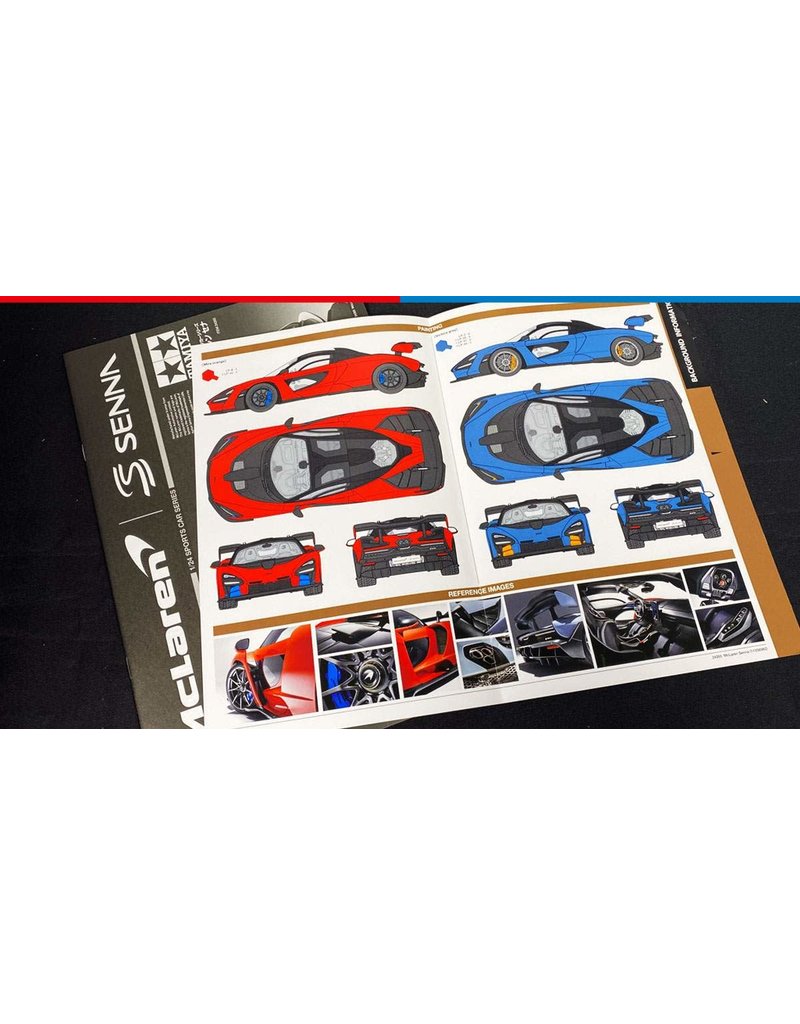TAMIYA TAM24355 1/24 MCLAREN SENNA PLASTIC MODEL KIT