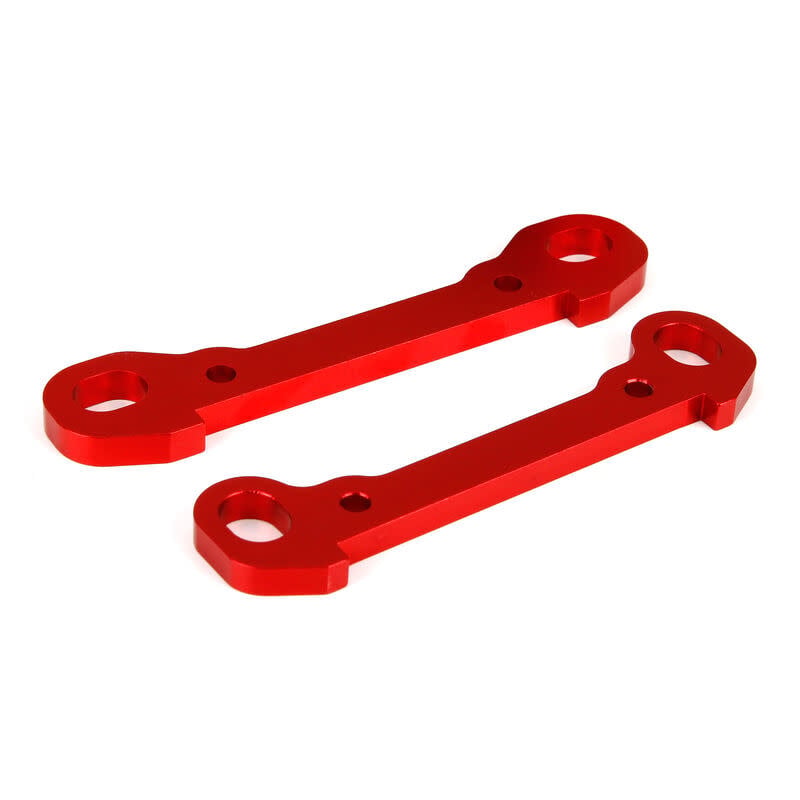 LOS254008 REAR HINGE PIN BRACE, (2): 1:5 4WD DB XL