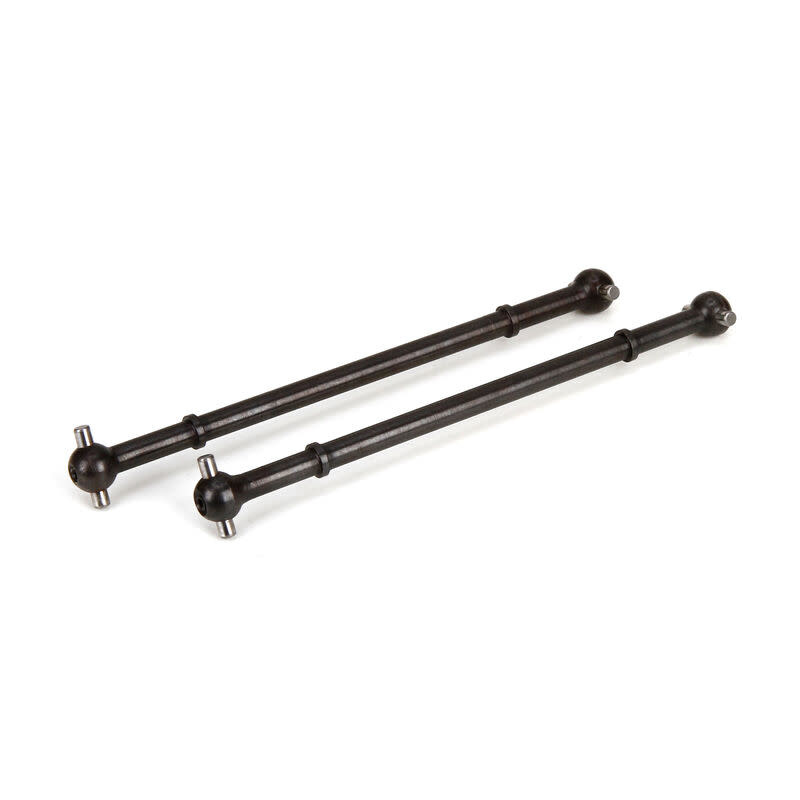 LOS252001 DRIVESHAFT & AXLE DOGBONE (2): 1:5 4WD DB XL