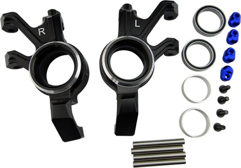 HRAXMX2101 ALUMINUM STEERING KNUCKLES FOR TRAXXAS X-MAXX