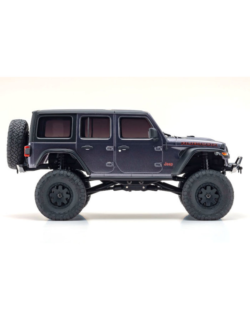 KYOSHO KYO32521GM MINI-Z 4X4 READYSET JEEP WRANGLER UNLIMITED RUBICON: GRANITE CYRISTAL METALLIC