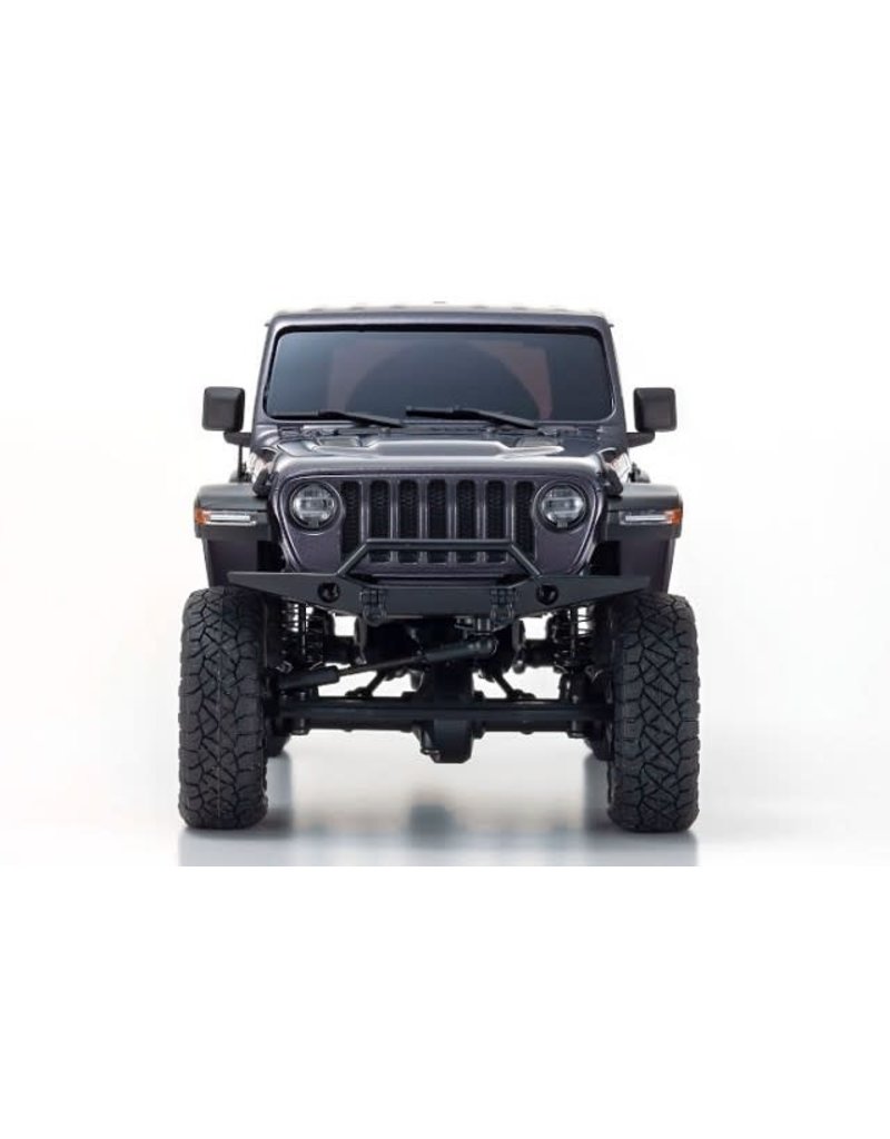 KYOSHO KYO32521GM MINI-Z 4X4 READYSET JEEP WRANGLER UNLIMITED RUBICON: GRANITE CYRISTAL METALLIC