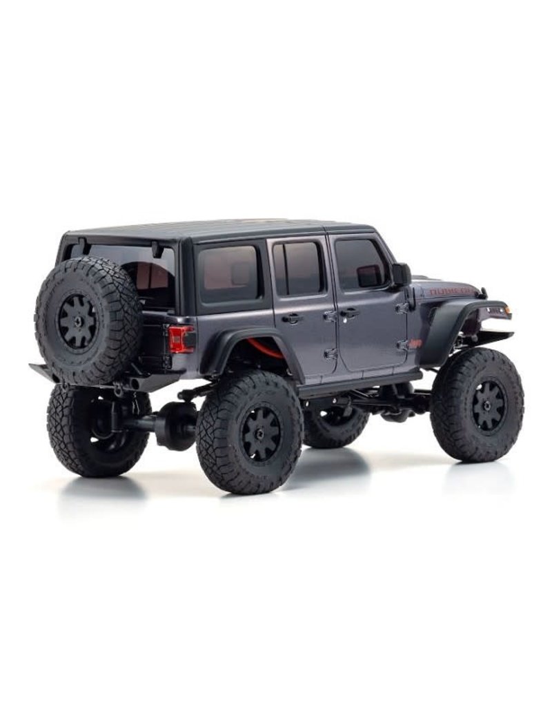 KYOSHO KYO32521GM MINI-Z 4X4 READYSET JEEP WRANGLER UNLIMITED RUBICON: GRANITE CYRISTAL METALLIC