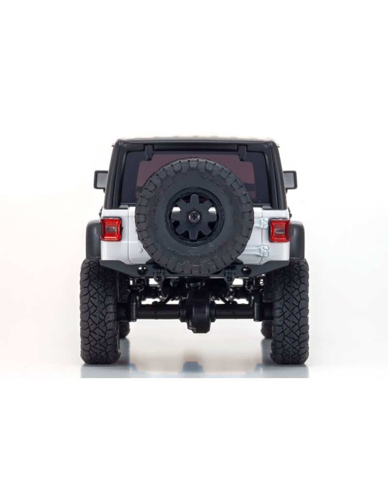 KYOSHO KYO32521W MINI-Z 4X4 READYSET JEEP WRANGLER UNLIMITED RUBICON: BRIGHT WHITE