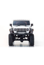 KYOSHO KYO32521W MINI-Z 4X4 READYSET JEEP WRANGLER UNLIMITED RUBICON: BRIGHT WHITE