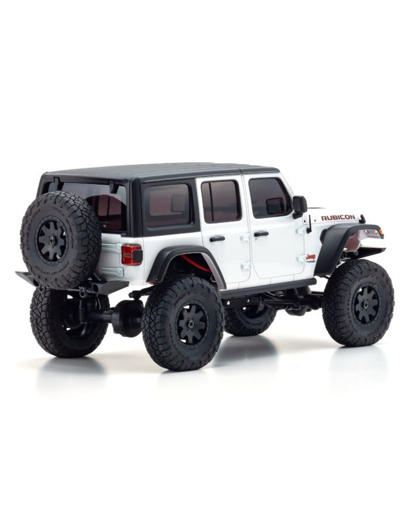 KYOSHO KYO32521W MINI-Z 4X4 READYSET JEEP WRANGLER UNLIMITED RUBICON: BRIGHT WHITE
