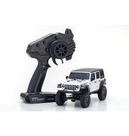 KYOSHO KYO32521W MINI-Z 4X4 READYSET JEEP WRANGLER UNLIMITED RUBICON: BRIGHT WHITE