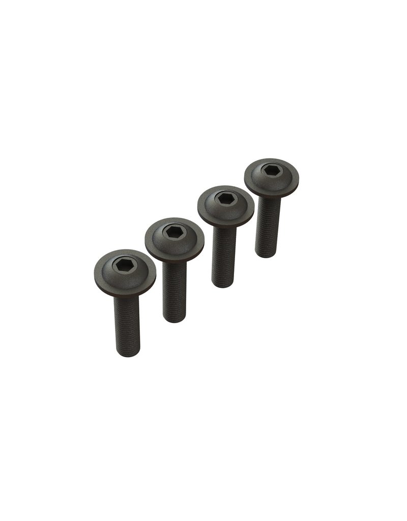 ARRMA ARA727412 ARRMA BUTTON HEAD SCREW M4X14MM (4)