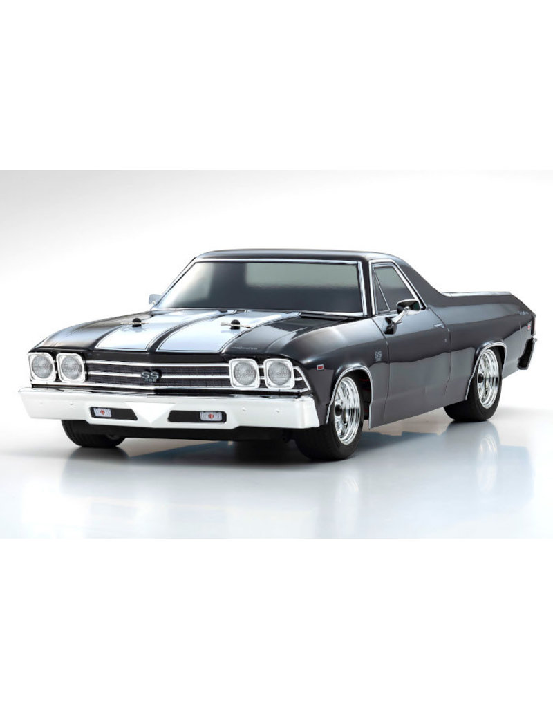 KYOSHO KYO34419T1 FAZER MK2 1969 CHEVY EL CAMINO SS 396: BLACK