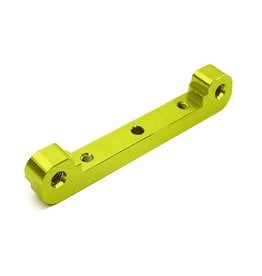 INTEGY INTC28767 GREEN BILLET MACHINED FRONT-FRONT SUSPENSION HANGER FOR 1/8 KRATON & OUTCAST 6S BLX: GREEN