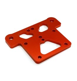 INTEGY INTC28670 RED BILLET ALLOY TOP PLATE FOR ARRMA 1/8 OUTCAST, KRATON & NOTORIOUS 6S BLX AR320195: RED