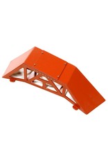 INTEGY INTC28119RED REALISTIC HEAVY-DUTY METAL RAMP 300MMX75MMX80MM 1/10 SCALE: RED