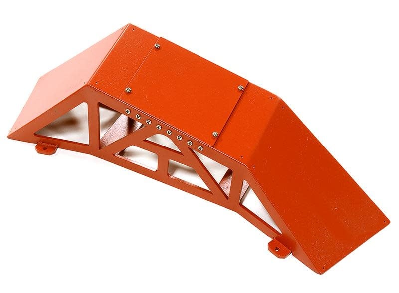 INTC28119RED REALISTIC HEAVY-DUTY METAL RAMP 300MMX75MMX80MM 1/10 SCALE: RED