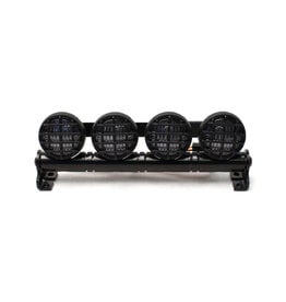 RACERS EDGE RCE3413 1/10 SCALER LED ROUND LIGHT BAR (100MM)