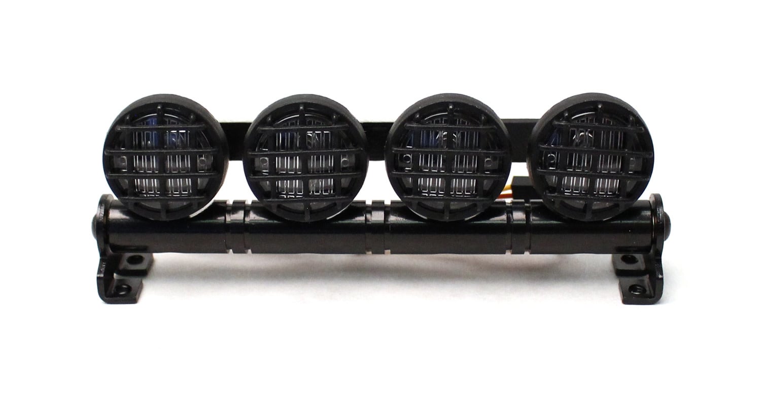 RCE3413 1/10 SCALER LED ROUND LIGHT BAR (100MM)
