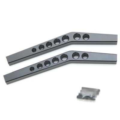 SPTSTA80083UBK ALUMINUM UPPER SUSPENSION LINKS FOR AXIAL WRAITH: BLACK (2)