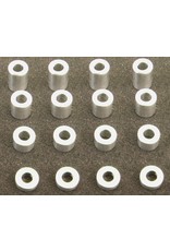 HOT RACING HRASPC3006 M3 AALUMINUM (2,4,6,8MM) STANDOFF SPACER (16)
