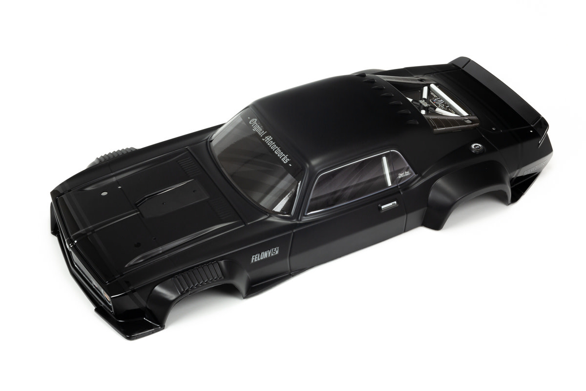 ARA410007 FELONY 6S BLX PAINTED BODY: BLACK