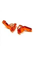 STRC SPTSTC91417KO ALUMINUM STEERING KNUCKLES FOR TEAM ASSOCIATED DR10: ORANGE (2)