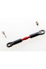 TRAXXAS TRA3737 TURNBUCKLE, ALUMINUM (RED-ANODIZED), CAMBER LINK, FRONT, 39MM (1) (ASSEMBLED W/ROD ENDS)/HOLLOW BALLS (2)(SEE PART 3741X FOR COMPLETE CAMBER LINK SET)