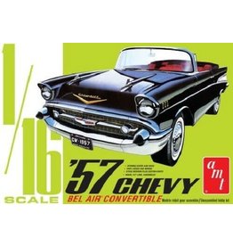 AMT AMT1159 1/16 1957 CHEVY BEL AIR CONVERTIBLE PLASTIC MODEL KIT